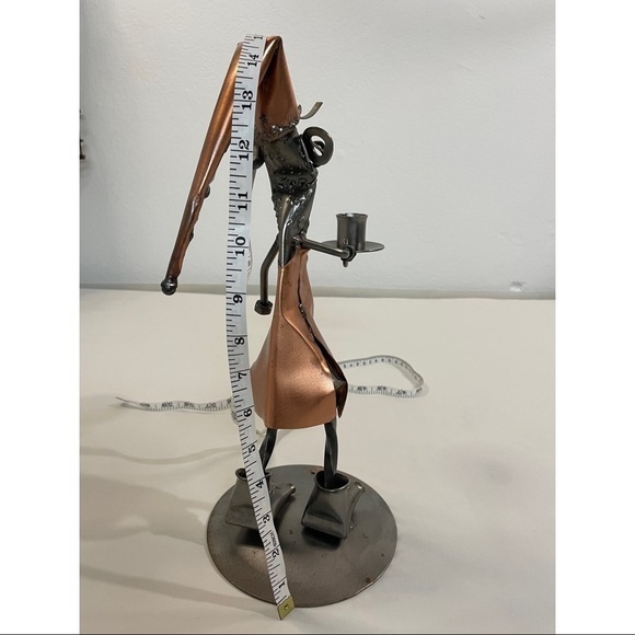 Bogart collections hand crafted metal sculpture/ candle holder - Picture 9 of 9